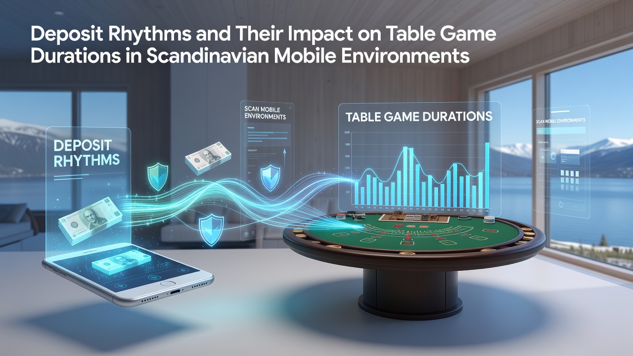 Deposit Rhythms and Their Impact on Table Game Durations in Scandinavian Mobile Environments