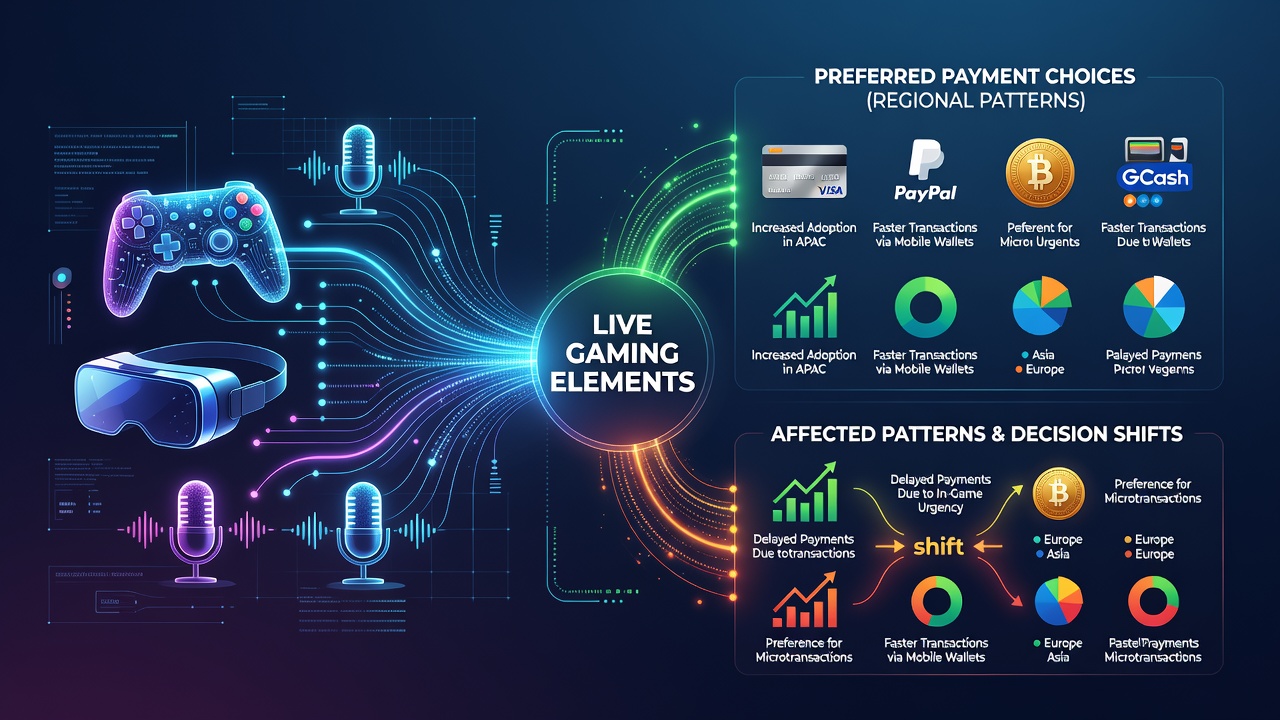 Live dealer interface showing real-time payment options in an online gaming session