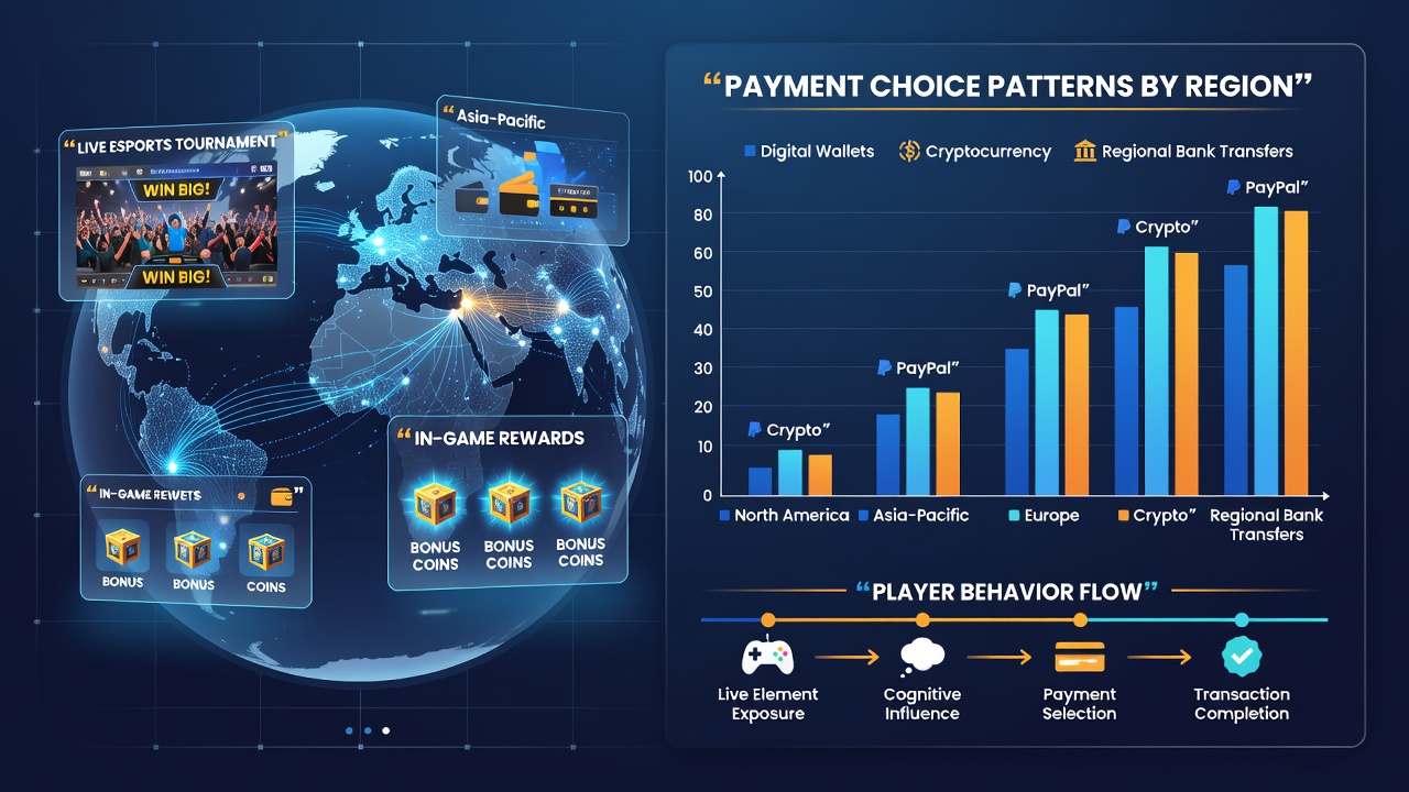Regional players engaging with live casino payments on mobile devices